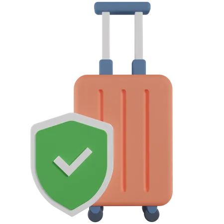 Travel insurance  3D Icon