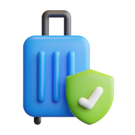 Travel Insurance  3D Icon