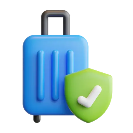 Travel Insurance  3D Icon