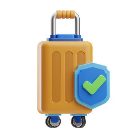 Travel Insurance  3D Icon