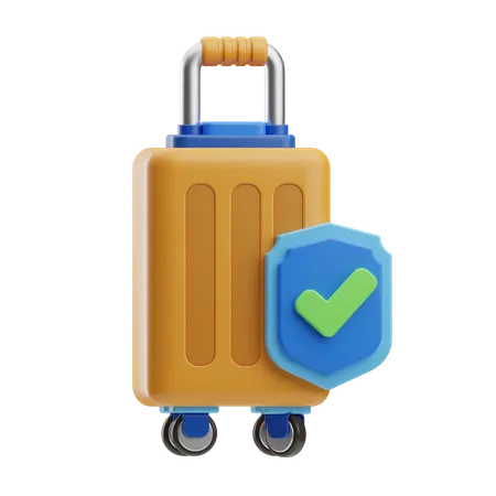 Travel Insurance  3D Icon