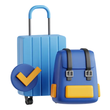 Travel Insurance  3D Icon