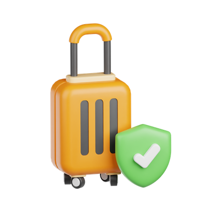 Travel Insurance  3D Icon