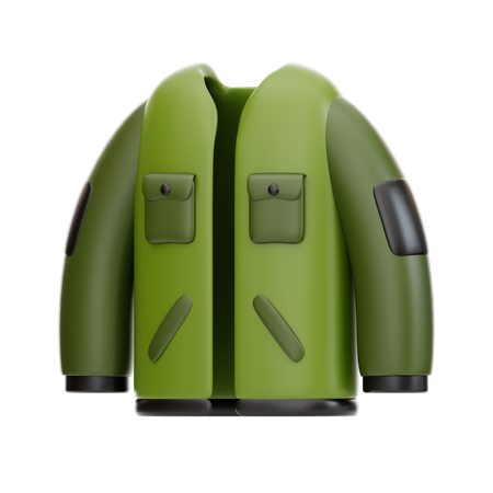 Travel Jacket  3D Icon