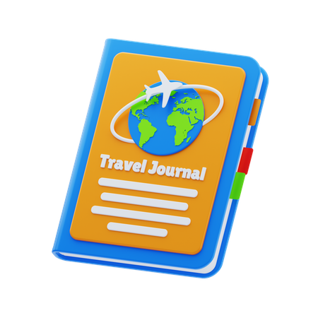 Travel Journal  3D Icon