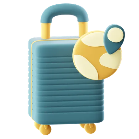 Travel Location  3D Icon