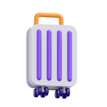 Travel Luggage  3D Icon