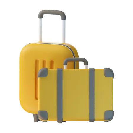 Travel Luggage  3D Icon