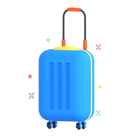 Travel Luggage  3D Illustration