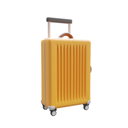 Travel Luggage 3D Illustration