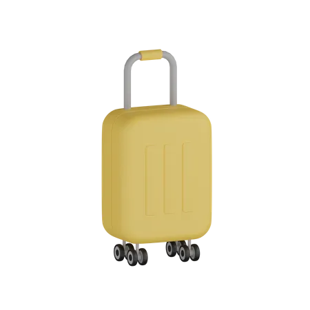 3 D Travel Luggage 3D Icon