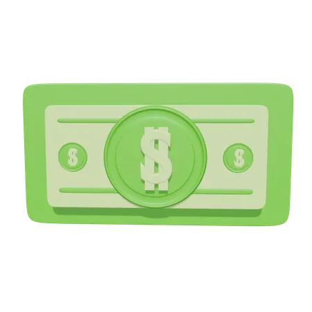 Travel Money 3D Icon