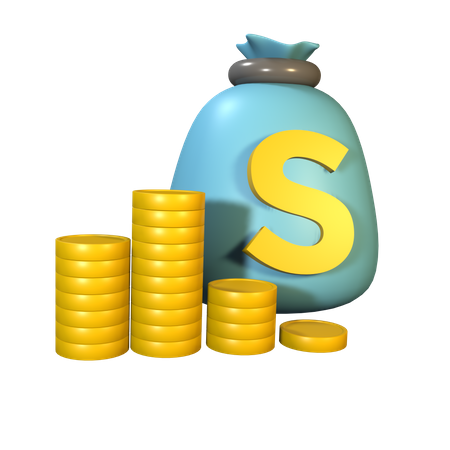 Travel Money 3D Icon