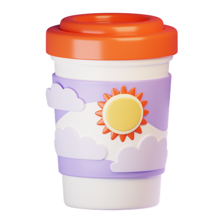 Travel mug  3D Icon