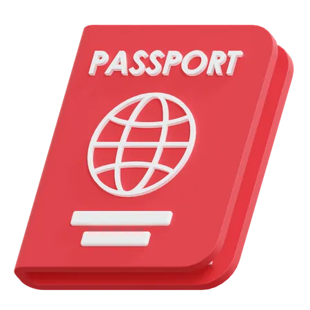 Travel Passport 3 D Icon Holiday Illustration 3D Icon
