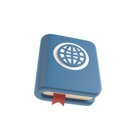 Travel Passport  3D Icon
