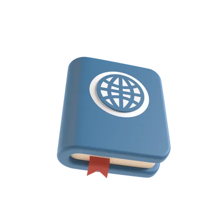 Travel Passport  3D Icon
