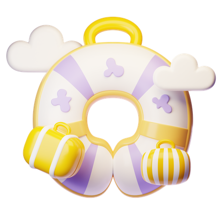 Travel pillow  3D Icon