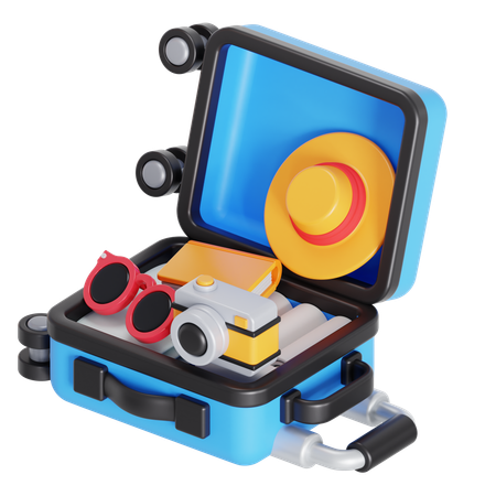 Travel preparation  3D Icon