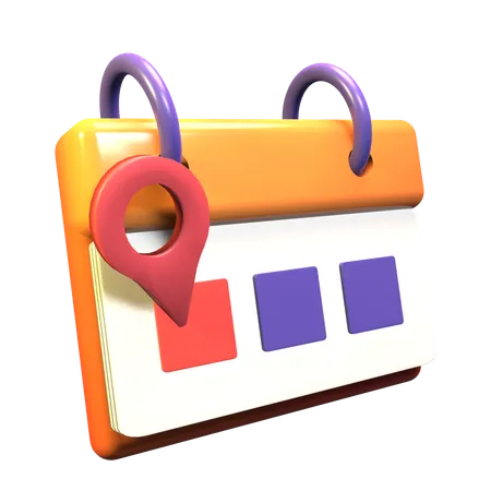 Travel Schedule  3D Icon