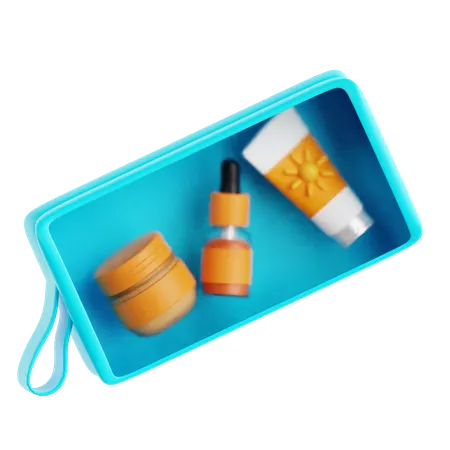Travel Skincare Pouch  3D Icon