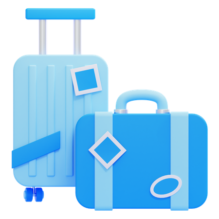 Travel Suitcase  3D Icon