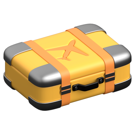 旅行用スーツケース  3D Icon
