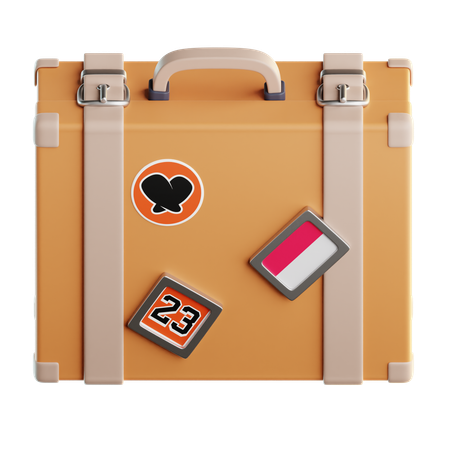 Travel Suitcase  3D Icon