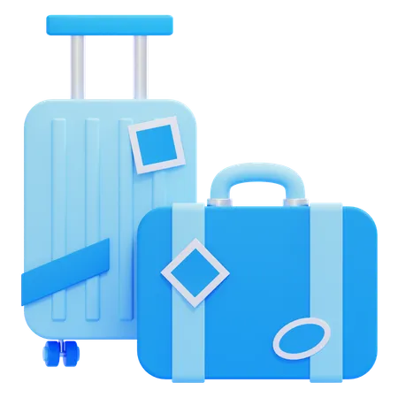 Travel Suitcase  3D Icon