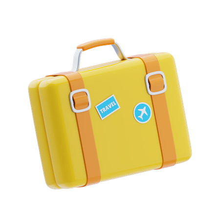 Travel Suitcase  3D Icon
