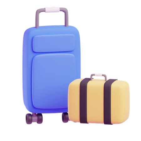 Travel Suitcase  3D Icon