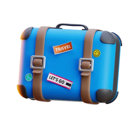 Traveling Bag  3D Icon