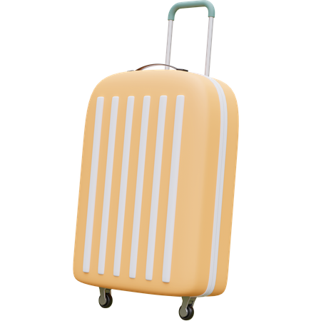 Traveling Bag  3D Icon