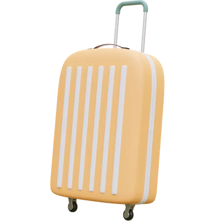 Traveling Bag 3D Icon
