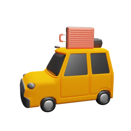 Traveling Car Download This Item Now 3D Icon