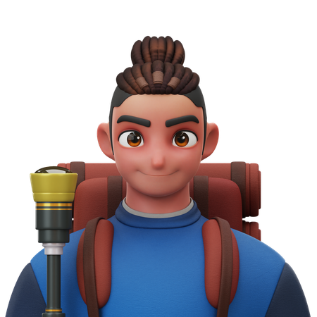 Traveller  3D Icon
