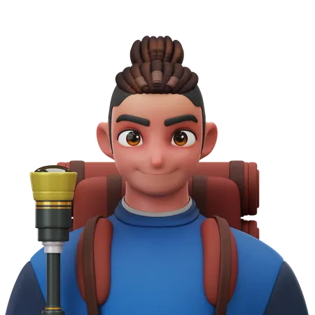 Traveller  3D Icon
