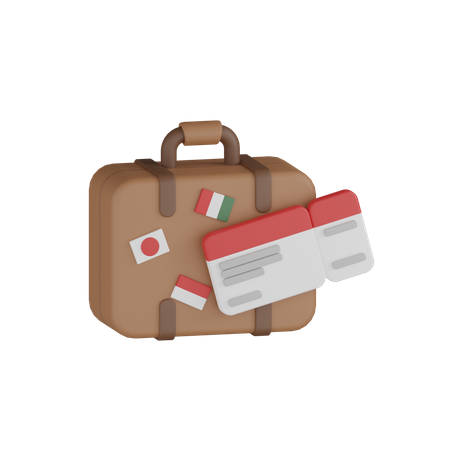 Travelling 3D Icon
