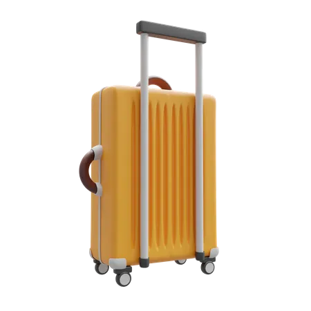 Travelling Luggage  3D Illustration