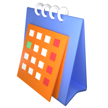 Travelling Schedule  3D Icon