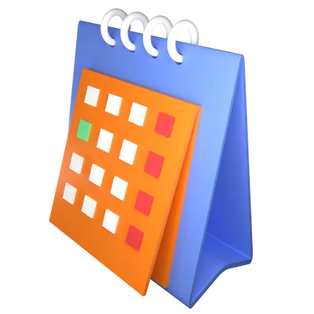 Travelling Schedule  3D Icon