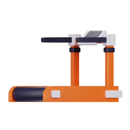 3 D Treadmill Illustration 3D Icon