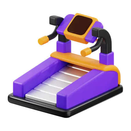 トレッドミル  3D Icon