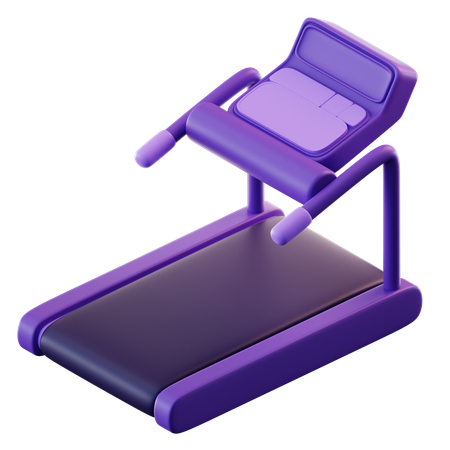 Treadmill  3D Icon