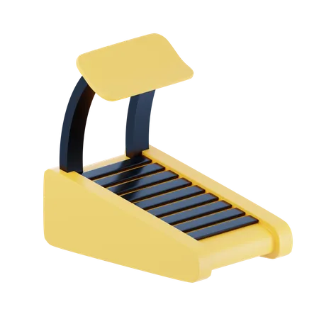 Treadmill  3D Icon