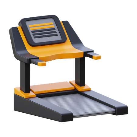 Treadmill  3D Icon