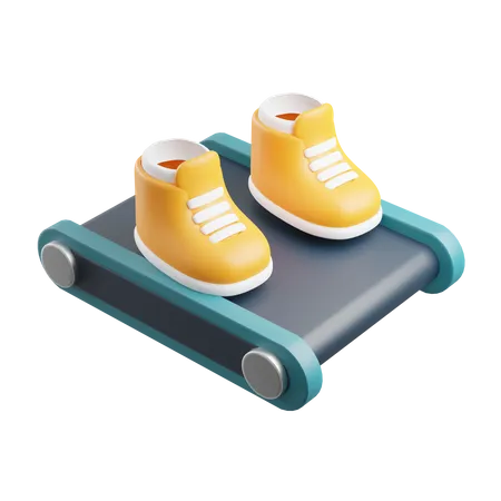 Treadmill  3D Icon