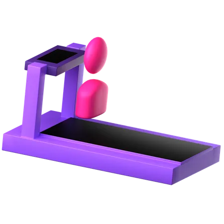 Treadmill  3D Icon