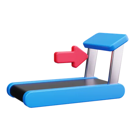 Treadmill  3D Icon