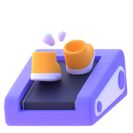 Treadmill  3D Icon